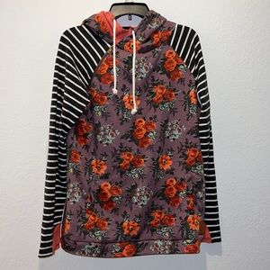 Double hood ampersand avenue hoodie